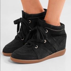 Isabel Marant Bobby Wedge Sneakers